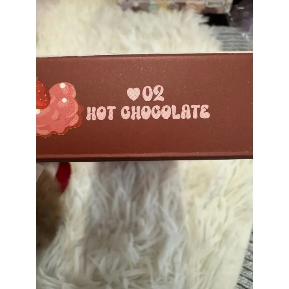 Kevin & Coco hot chocolate lip set  lip liner, lip oil, lip balm, and lip cheek